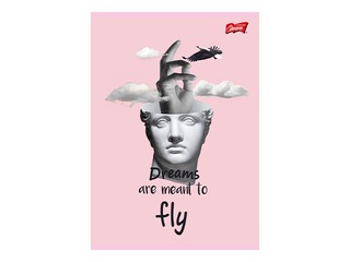 Vihik Unipap, Dreams are meant to Fly, ruuduline, A5, 60 lehte