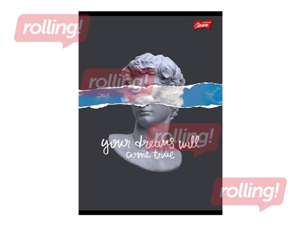 Vihik Unipap, Your Dreams Will Come True, ruuduline, A5, 60 lehte