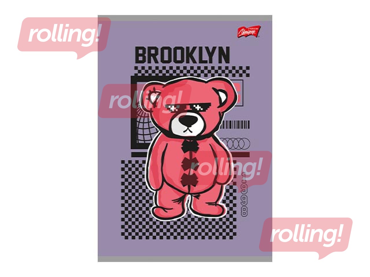 Тетрадь Unipap, Brooklyn, в клетку, A5, 60 листов