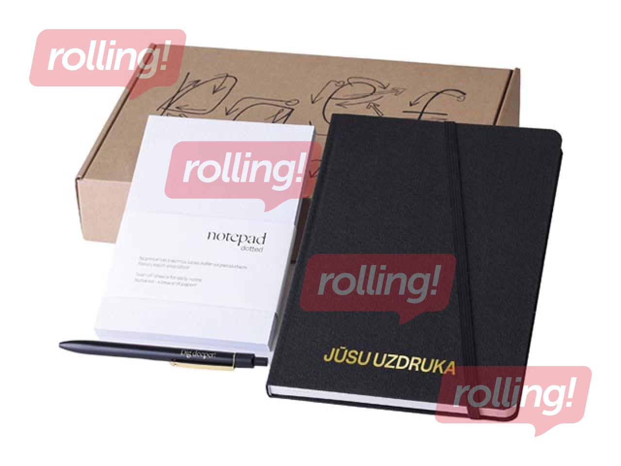 Gift set Domu lidojums BALTS