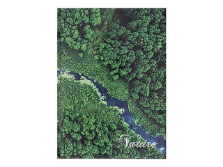 Notebook with rigid covers, A5, lined, various designs, 96 pages