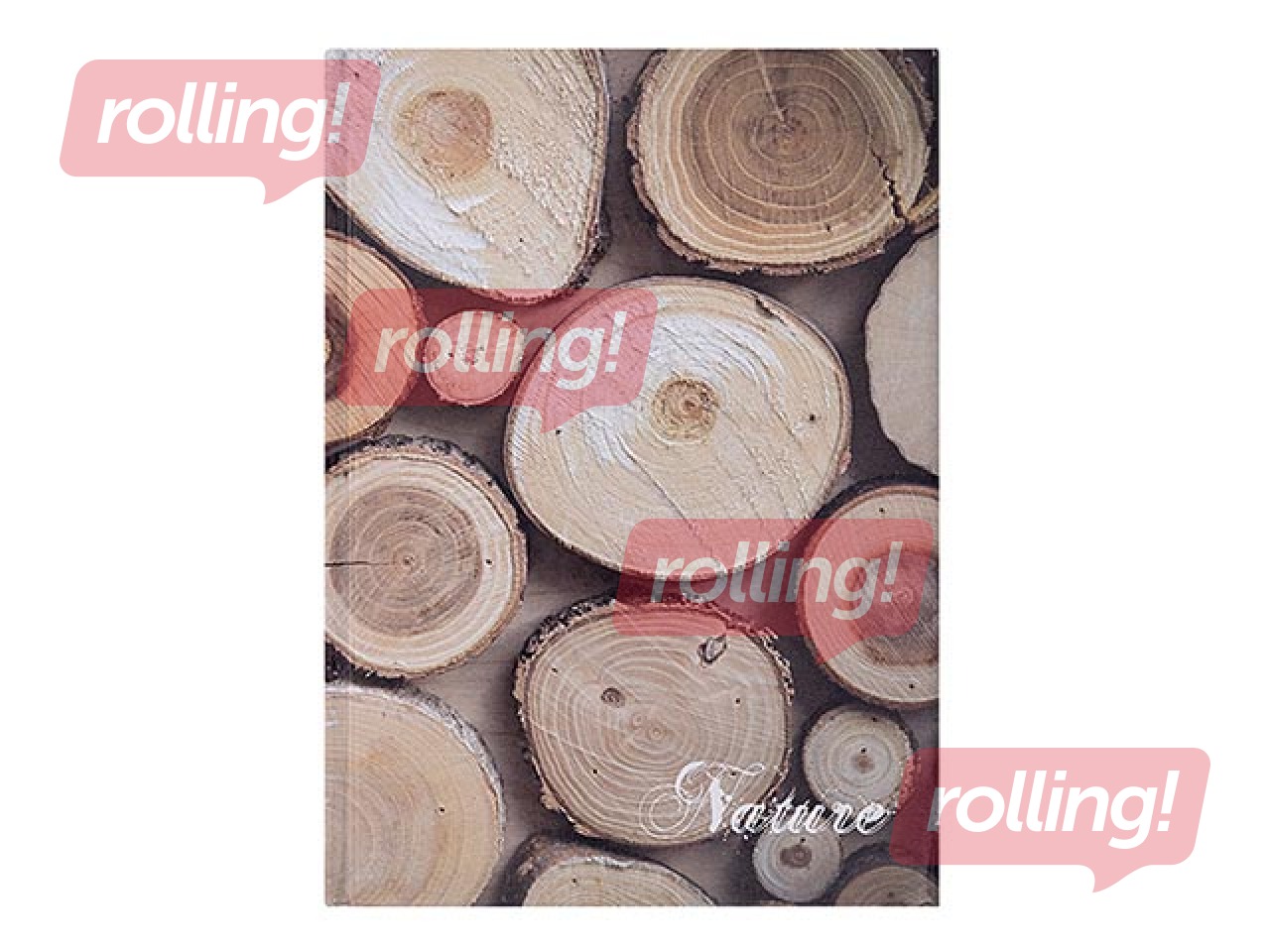 Jäigade kaantega märkmik, A4, ruudukujuline, erineva kujundusega, 96 lehte