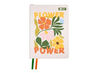 Notebook with bookmark Bloom-Boho, A5, lined, 80 sheets