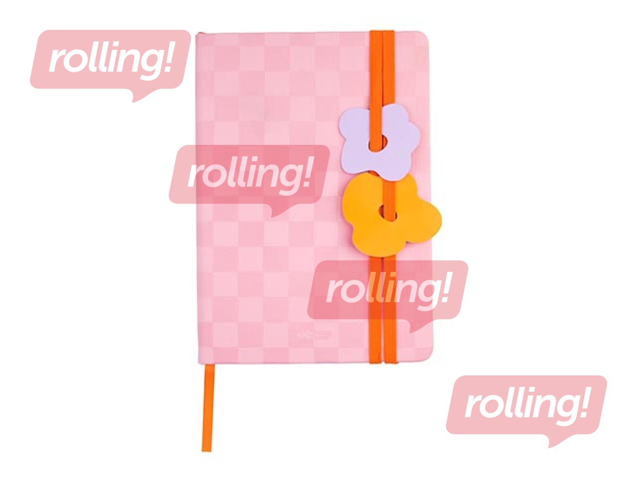 Märkmik järjehoidjaga Bloom, A5, täpiline, 80 lehte