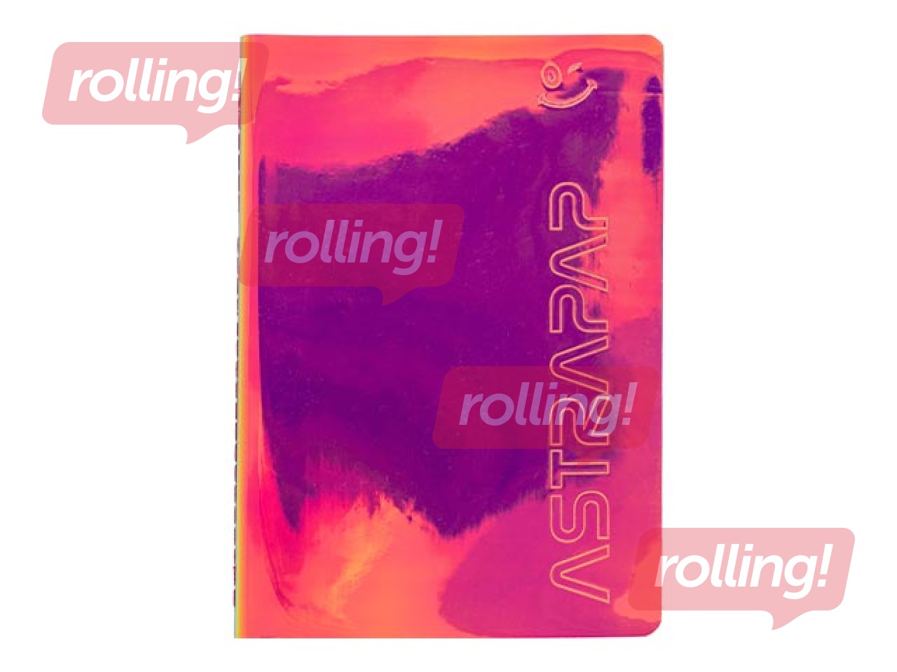 Märkmik Astra, A5, ruuduline, holograafiline värv, 60 lehte