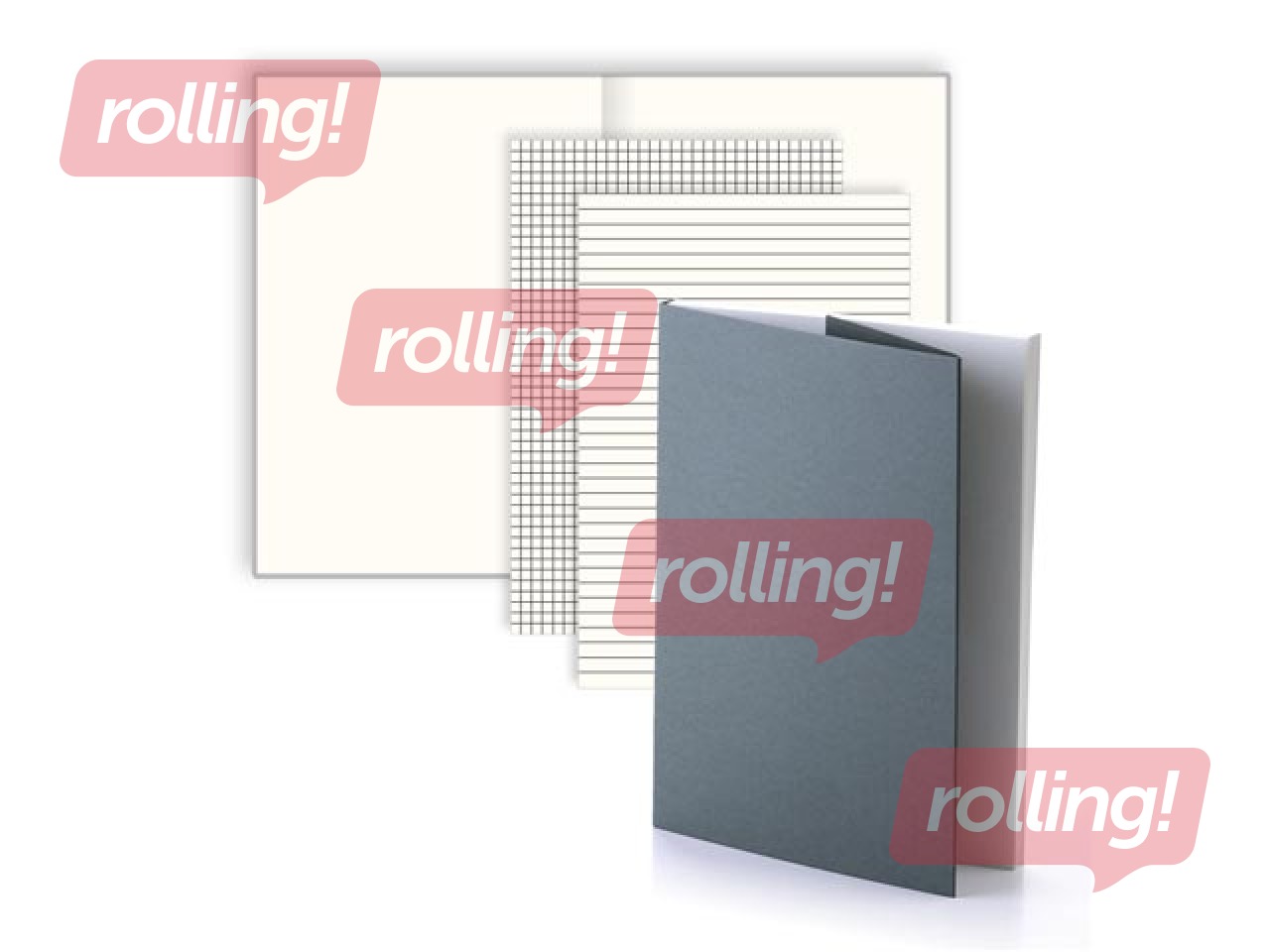 Piezīmju grāmata Echo, B5, zaļš