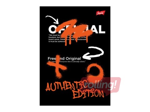 Notebook Unipap, Spray Vibe, Authentic, ruled, A5, 60 sheets