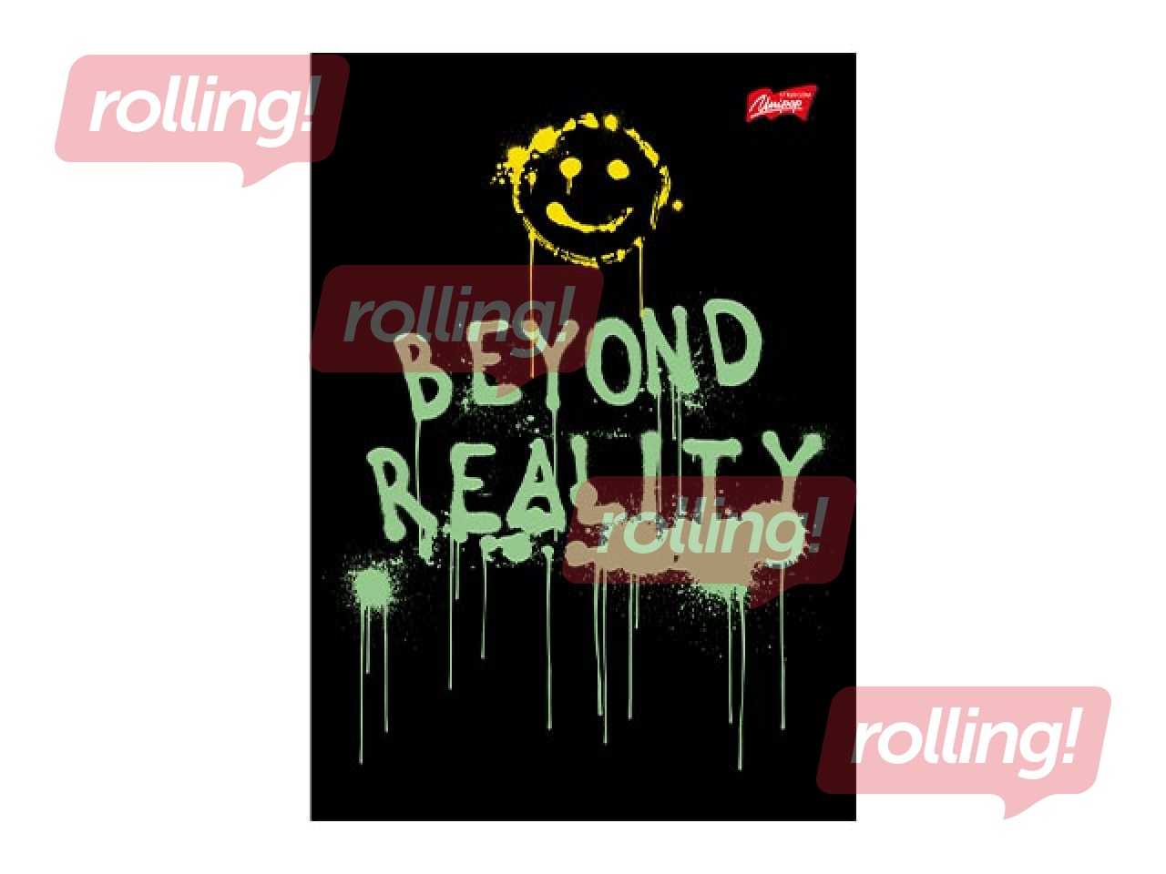 Vihik Unipap, Spray Vibe, Beyond, jooneline, A5, 60 lehte