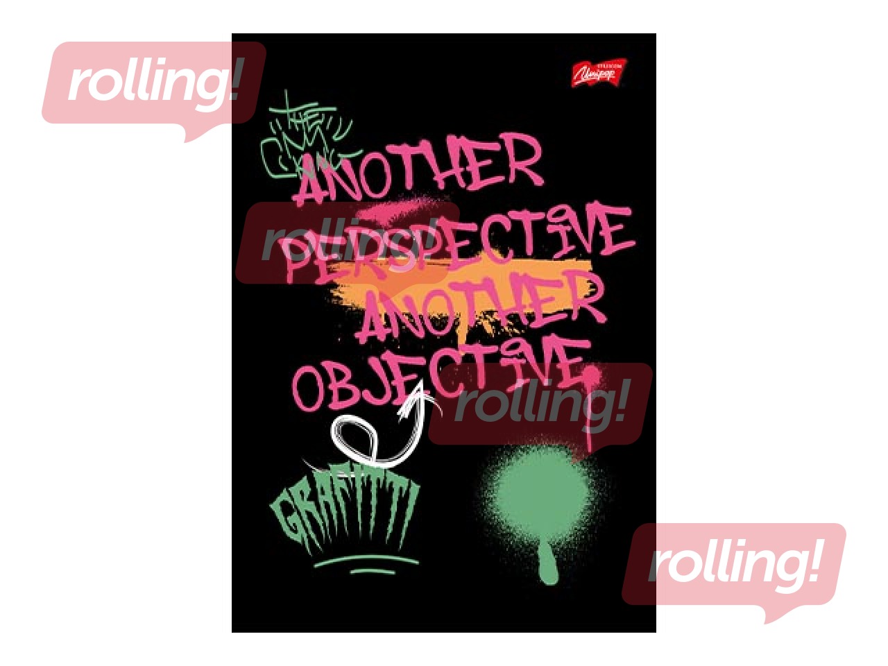 Vihik Unipap, Spray Vibe, Another, jooneline, A5, 60 lehte