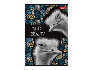 Notebook Unipap, Wild Beauty, Strauss, ruled, A5, 60 sheets