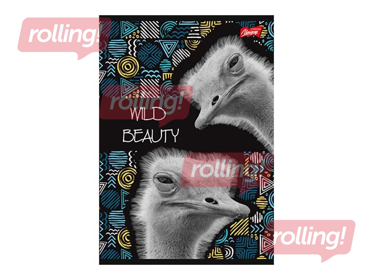 Vihik Unipap, Wild Beauty, Strauss, jooneline, A5, 60 lehte