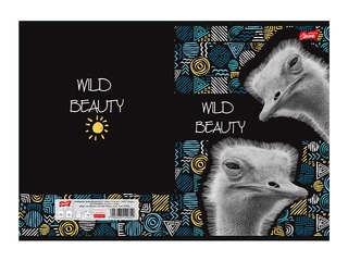 Vihik Unipap, Wild Beauty, Strauss, jooneline, A5, 60 lehte