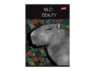 Notebook Unipap, Wild Beauty, Capybara, ruled, A5, 60 sheets