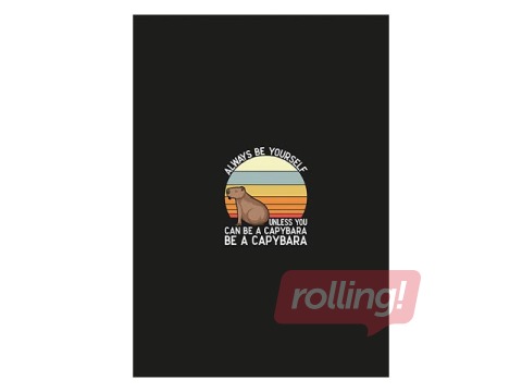 Notebook Unipap, Capybara, ruled, A4, 60 sheets