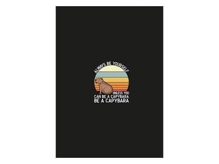 Notebook Unipap, Capybara, ruled, A4, 60 sheets