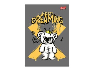 Klade Unipap, Keep Dreaming, rūtiņu, A4, 80 lapas
