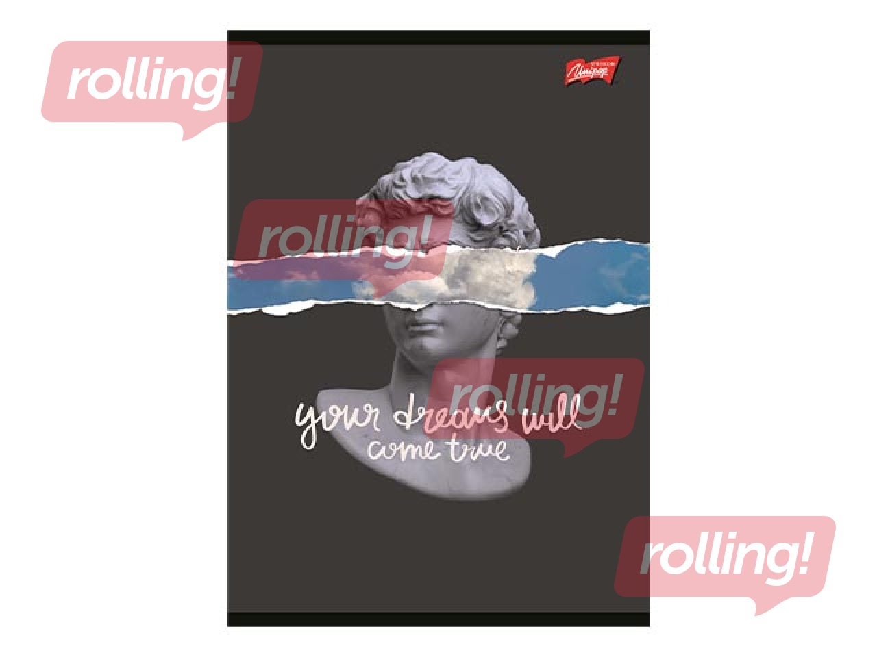 Vihik Unipap, Dreams, jooneline, A4, 96 lehte