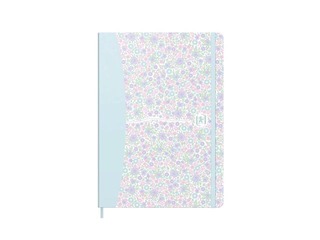 Märkmik Oxford, Floral, A5, ruuduline, 160 lehte