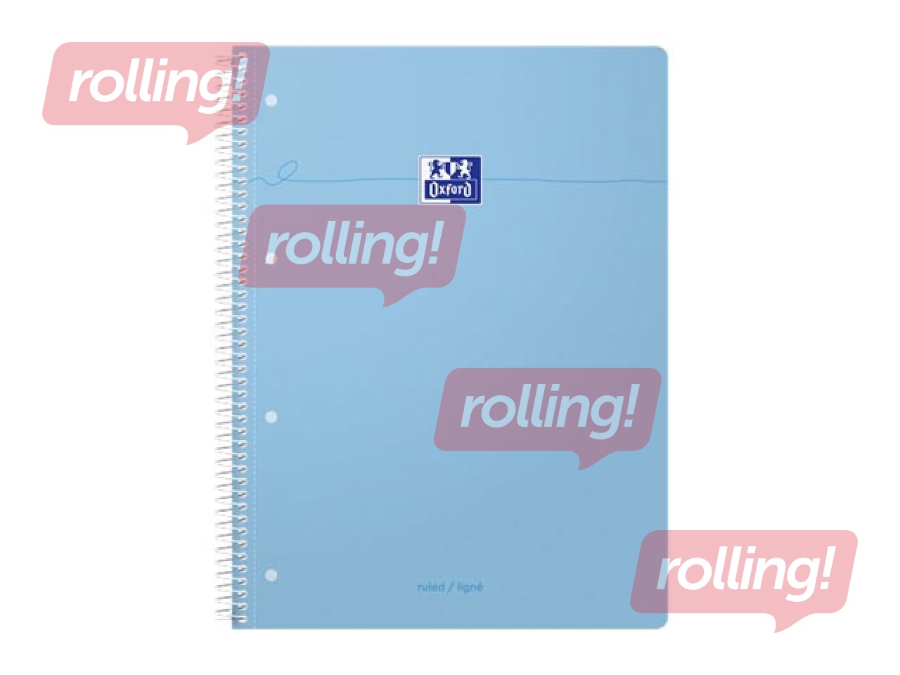 Тетрадь Oxford, A4+, в линейку, 80 листов, пастельные цвета