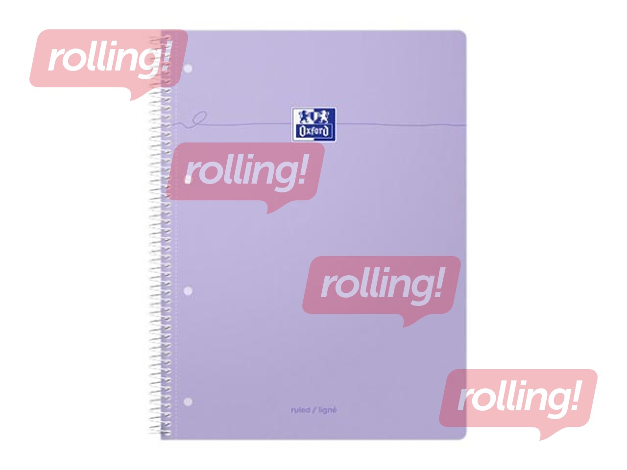 Тетрадь Oxford, A4+, в линейку, 80 листов, пастельные цвета