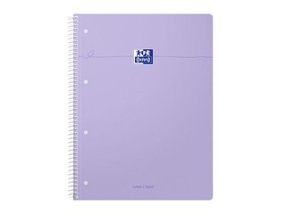 Vihik Oxford, A4+, jooneline, 80 lehte, pastelltoonides