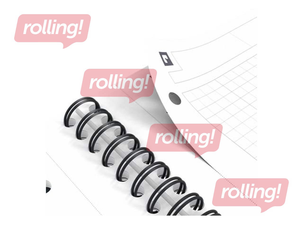 Vihik Oxford, International Limited Edition, A4+, ruuduline, 80 lehte, punane