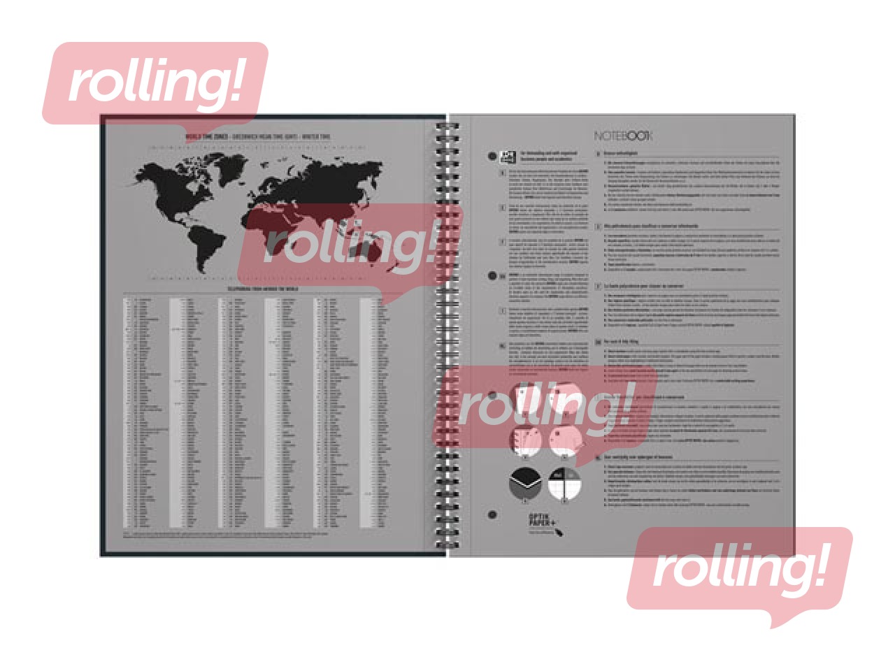 Klade ar spirāli Oxford, International Limited Edition, A4+, rūtiņu, 80 lapas, zaļa