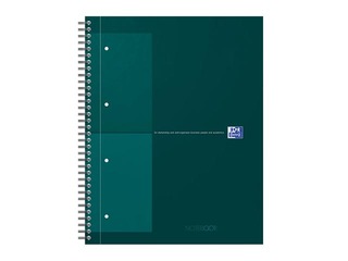 Vihik Oxford, International Limited Edition, A4+, ruuduline, 80 lehte, roheline