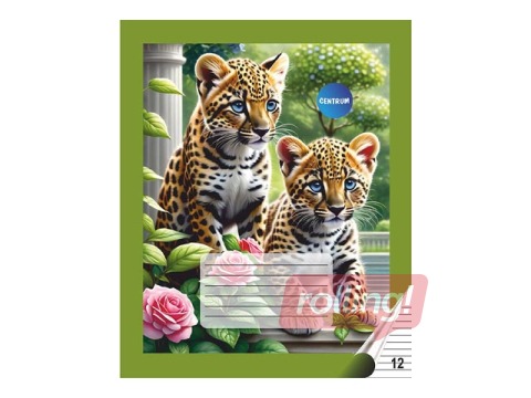 Exercise book Centrum, ruled, 12 sheets