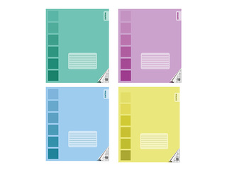 Notebook Centrum, squared, 18 sheets