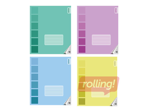 Vihik Centrum, ruuduline, 18 lehte