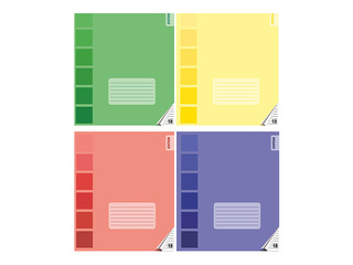 Notebook Centrum, ruled, 18 sheets