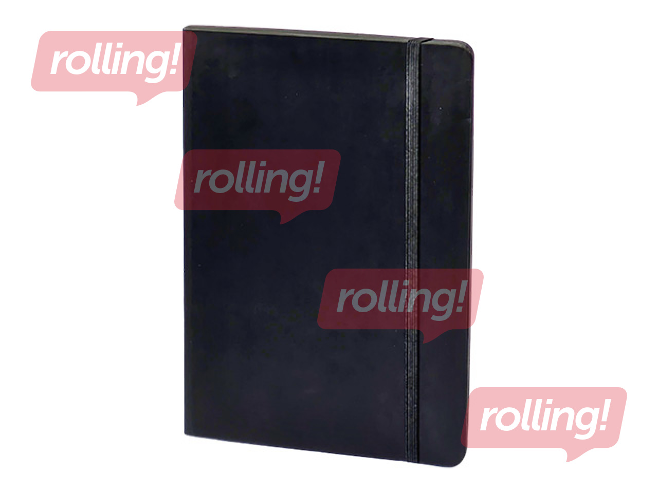 Блокнот BALTS Business, в клетку, чёрный