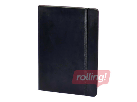 Märkmik BALTS Business, ruuduline, must