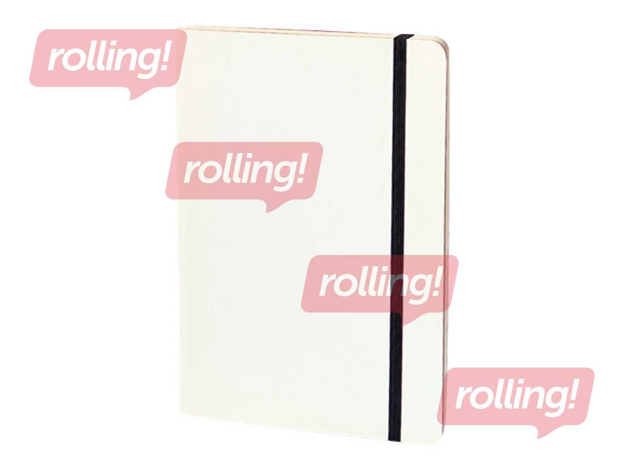 Märkmik BALTS Business, ruuduline, valge