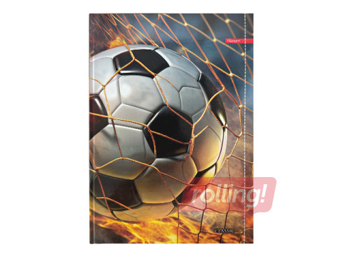 Notebook with rigid covers, A4, squared, 80 pages