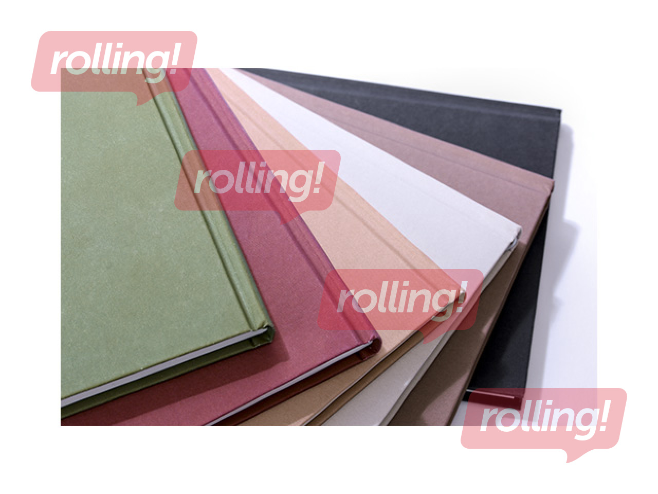 Notebook Chic, 125x193mm, dark pink