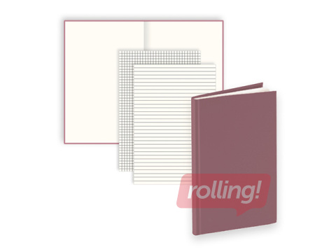 Piezīmju grāmata Chic, 125x193 mm, tumši rozā