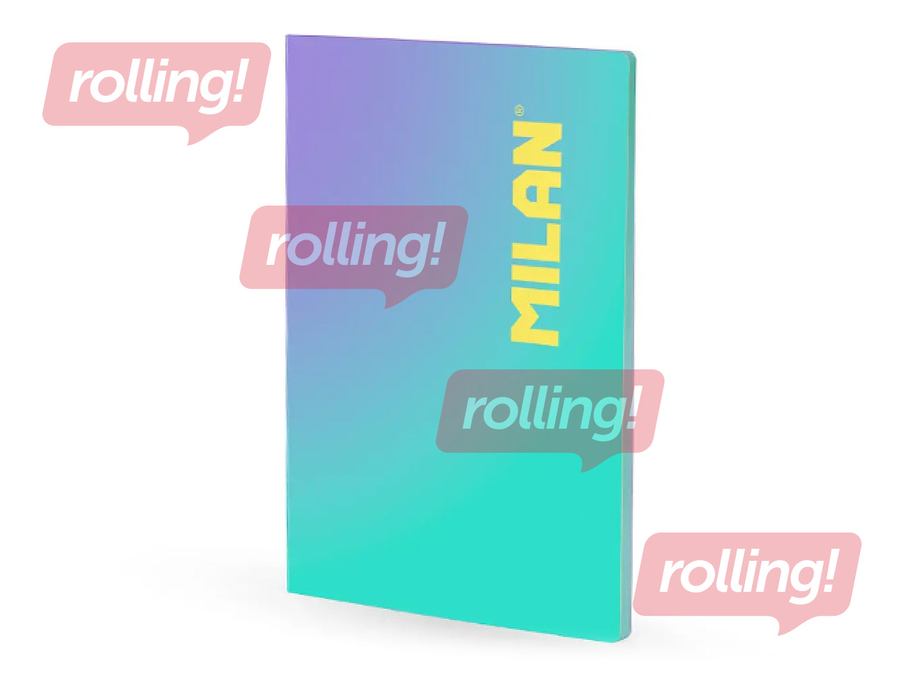 Vihik Milan Sunset, A4, jooneline, türkiissinine, 48 lehte