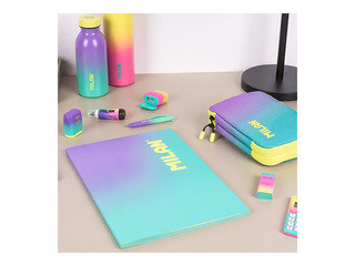 Klade Milan Sunset, A4, rūtiņu, tirkīzzila, 48 lapas