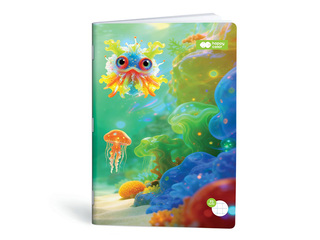 Vihik Aqua Cuties, ruuduline, A5, 32 lehte