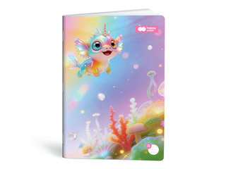 Vihik Aqua Cuties, jooneline, A4, 32 lehte