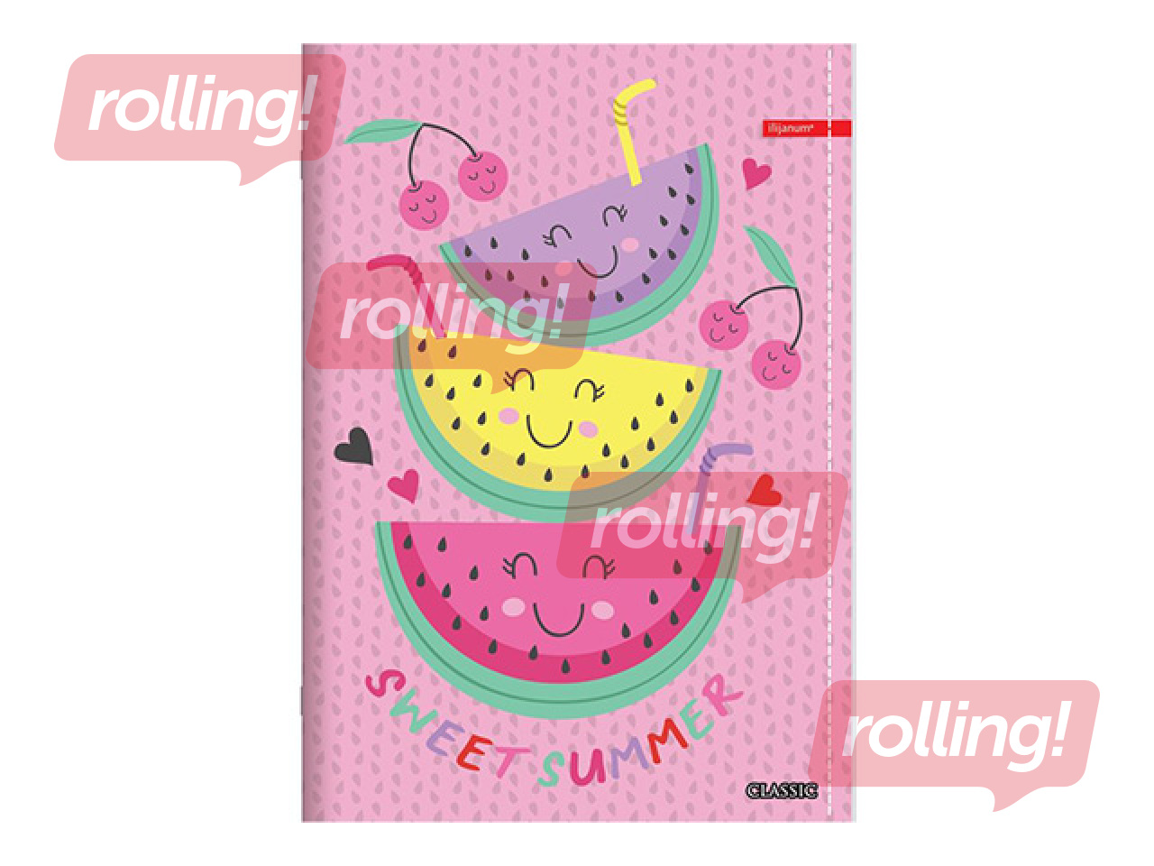 Kaustik Centrum, Sweet Summer, ruuduline, A5, 52 lehte