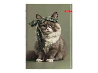Kaustik Centrum, Grey Cat, ruuduline, A4, 52 lehte