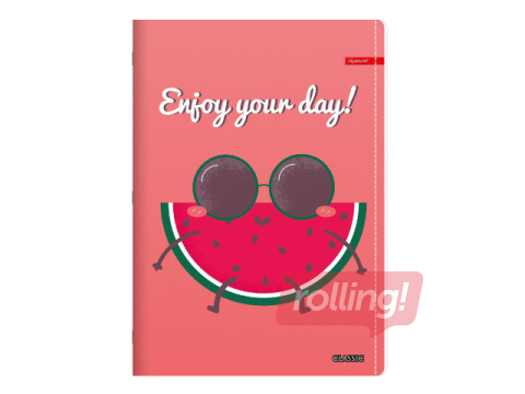 Kaustik Centrum, Watermelon, jooneline, A4, 52 lehte