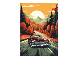 Notebook Centrum, Car, lined, A4, 52 sheets