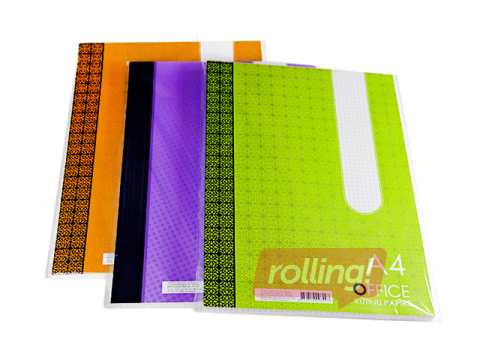 Stitching paper ABC Jums, squared, A4, 100 sheets