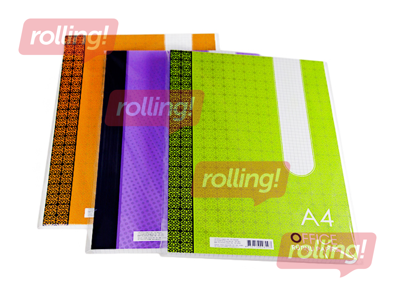 Stitching paper ABC Jums, squared, A4, 100 sheets