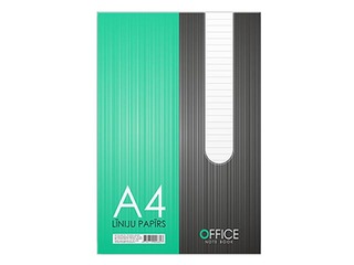 Papīrs iešūšanai ABC Jums Office, A4, līniju, 100 loksnes