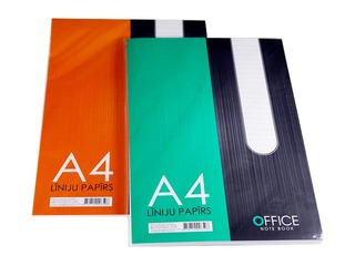 Writing paper ABC Jums Office, A4, lined, 100 sheets